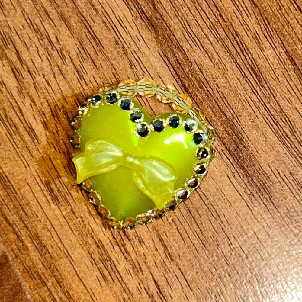 Tarina Tarantino Heart Bow Ring